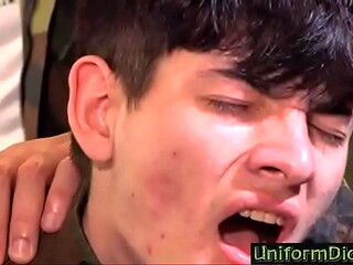 Punished by the Drill Sargent@UniformDick.com