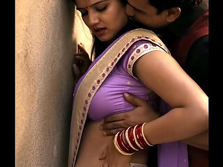 Desi BHABHI Debasmita Panda hot saree Romance with her Neighbour