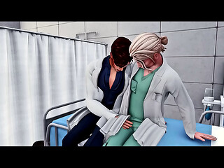 Doctors Arranged Hard Anal Sex (SIMS PORN   SFM)