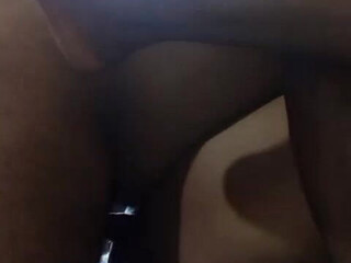 Aunty Rubs Her Pussy After Seeing My Penis and Then Takes My Penis Inside