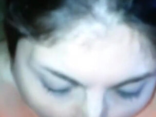 Outdoor Blowjob and Facial at the Hotel Pool