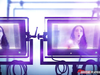Digitalplayground - Teasing Veronica Rodriguez Enjoys a Pussy Fingering Before Seth Gives a Facial