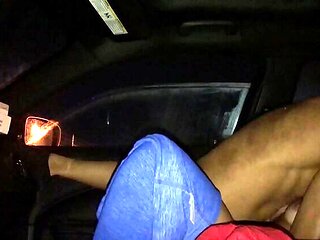 Holly Lace Gets Creampied By Scotty's Huge BBC In Public Car Sex