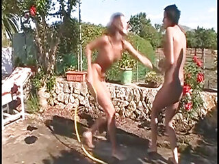 Sexy Lesbian Teens with Dildoes Outdoor Sex Compilation