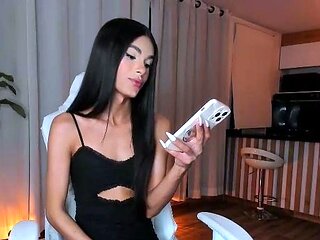 Solo ebony masturbation shemale cumming