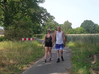 Going for a Frivolous Walk, Fucking and Pissing
