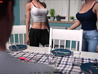 Summer Heat Ep04 - House Full of Hot Girls - 3D Porn Games