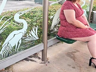 A stranger at the bus stop wanted my pussy (bbw ssbbw &mdash;  Big ass &mdash;  big butt &mdash;  Thick ass &mdash;  big boobs)