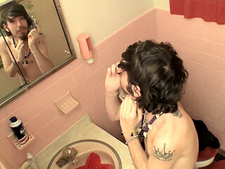 A Shower & a Stroke in the Bathroom