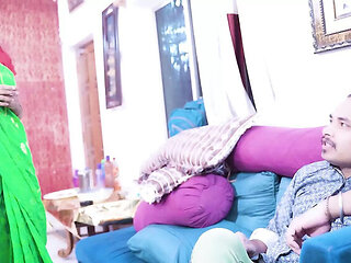 Desi Bhabhi Caught Cheating on Husband with Step Brother - Hindi Audio