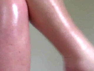My Sexy Bare Pale Shiny Legs
