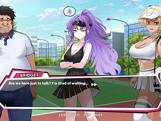 Getting it on with Rachel in the apartment bathroom - Tennis Angels saga