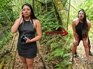 Amateur Couple Caught Having Sex Outdoors - She Didn't Care