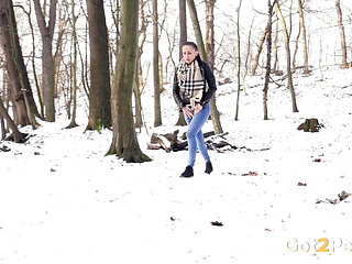 Snowy Scarf by Got 2 Pee where girls come to piss