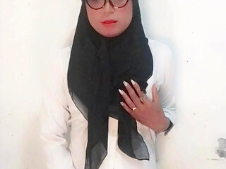 Hijab teacher want to cum in you mouth