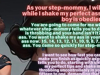 Ai Step-mommy Femdom Audo Session: Cum Quickly to My Ass Claps My Good-boy Premature Ejaculator.