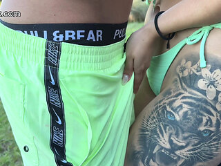 I FUCKED MY PORTUGUESE GIRLFRIEND OUTDOORS