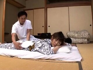 Sexy erotic massage with asian milf fingered by Anita