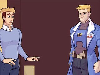 Lingerie-clad hentai anime fun at the academy