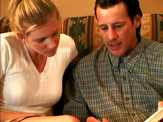 A Hot Young Blonde Who Prefers Mature Cock Inside Her