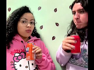 Burping Contest Drinking Soda Lesbian Gassy Couple