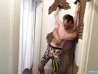 TicklishChubs: Dom Matt loves his hands roaming around Spiritmonkeys slim body