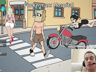 Hospital nurse with massive tits sucks my huge cock in dirty deepthroat
