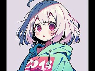 Japanese anime ASMR sounds with a sensual touch