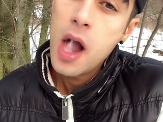 Cum Play on Tongue and Swallowing Load From Cruiser