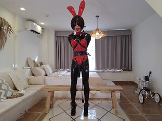 Mz13 - Bunny Girl with Pouting Lips