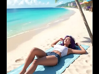 Towa'_s Naughty Beach Day: Sun-Drenched Curves to Sensual Soak-The Reveal You Crave
