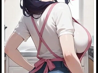 Busty Ai Waifu Gets MILF Compilation- Lovescape Daily