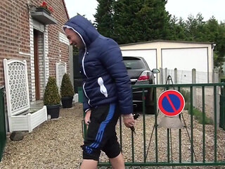 Slut Jordan fucked and creampied by my XXL cock