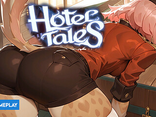 Hotel Tales Gameplay Part 3 - Helping Nikki Sort the Suitcases and Bathe Griselda the Huntress