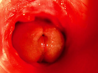 Moaning orgasm in a sweet hole!