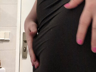 Dancing and shaking my cock 