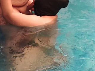 Komal Was Getting Into the Swimming Pool for the First Time