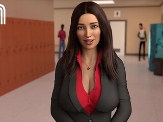 Race Of Life #01 - Brunette College Teacher Wants To Come To Her House And Give Her A Good Fucking