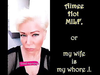 My wife is a slutty, corrupt whore...! But you're my sweet, good girl! You're my cool virtual prostitute! ))