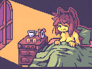 Tanuki girl wakes up naked in a new world filled with Lewd Leaf Land