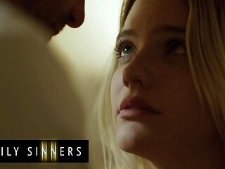 FAMILY SINNERS - Stepfather Gives His Stunning Blonde Stepdaughter A Night Of Passion She&rsquo_ll Never Forget