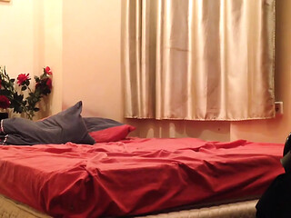 Mature blonde cougar takes on a man with a massive