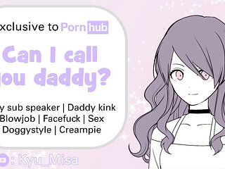 (F4M) Shy girlfriends asks boyfriend if she can call him daddy - (ASMR JOI)