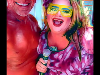 Jay Beach at Key West Burbon Street Pub - Fantasy Fest 2023