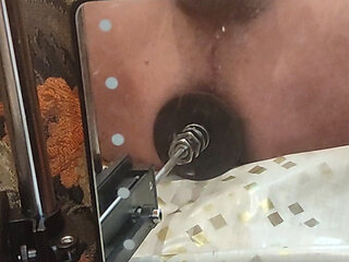 Fuck machine anal