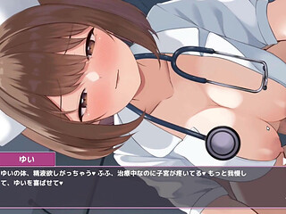 Hentai Game - Naughty Nurse Riding the Dick - Sakusei Shinsatsu