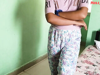 Desi GF Mili Bhabi Tight Pussy Doggy Style Sex - Hindi Audio MMS Viral