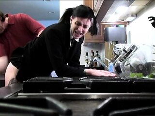 Shae Summers fucking a big cock close up