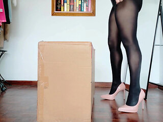 Destroying Boxes - in Nylon and Stilettos