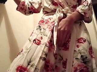 Our housekeeper doesn'_t know that we are looking on her as she masturbates in the kitchen